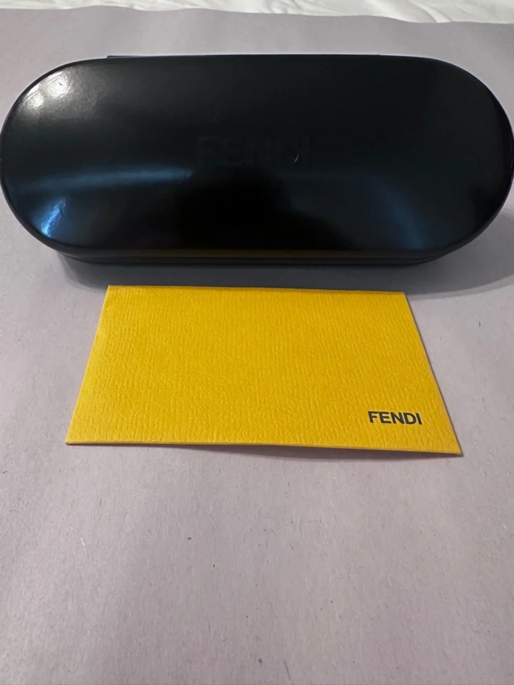 Fendi Maroon Logo-Print Frames - New